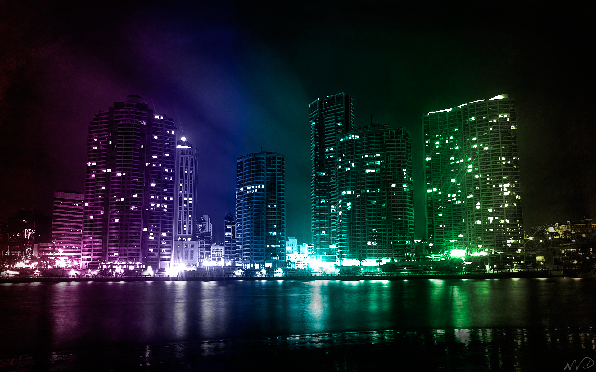 City - At Night