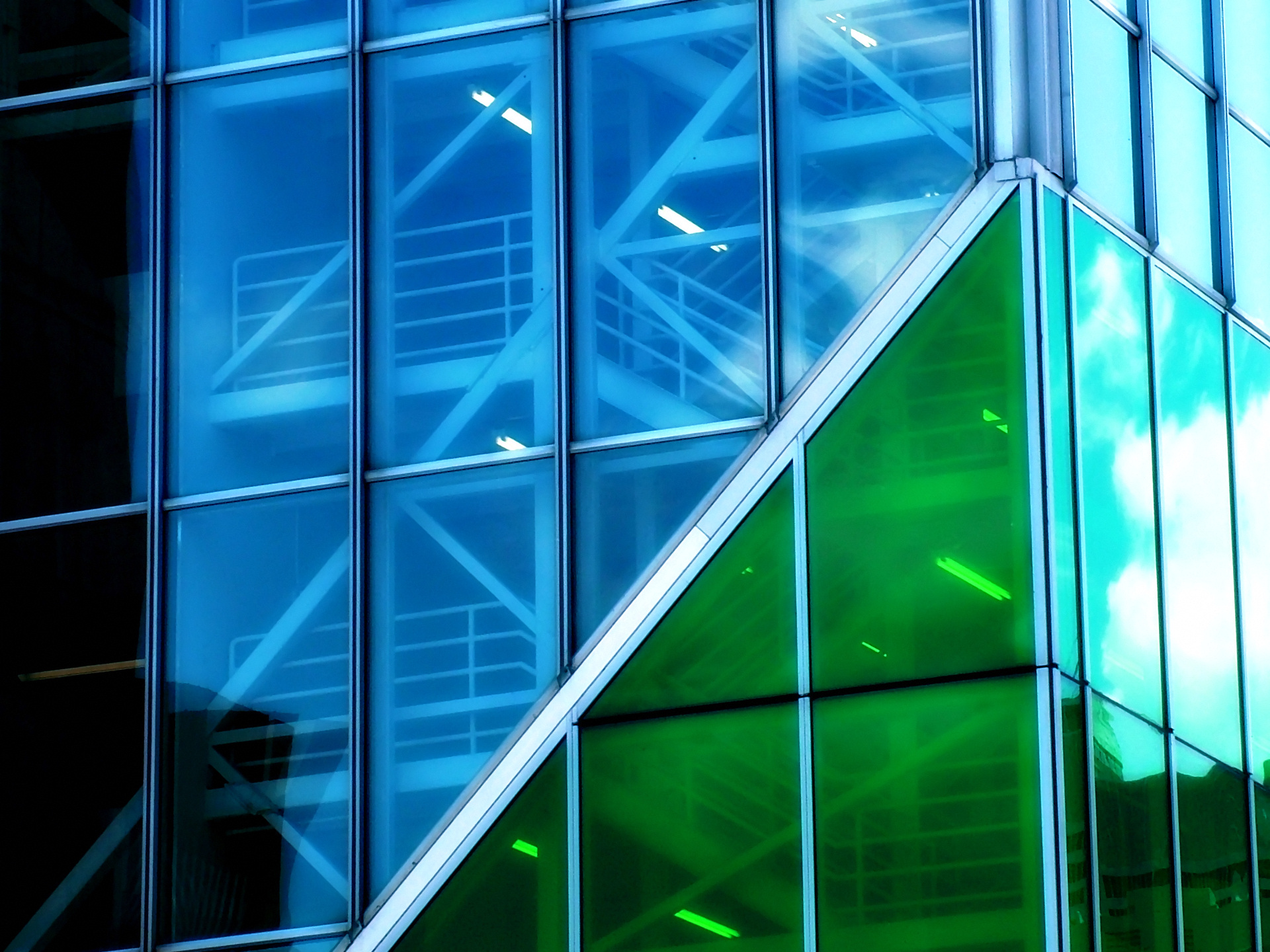 Green Glass Building